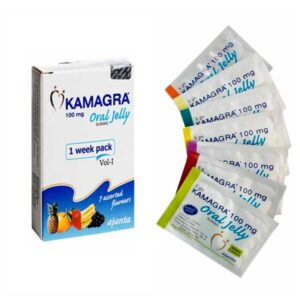 Buy Kamagra Oral Jelly online USA – Flavored Sildenafil sachets for ED