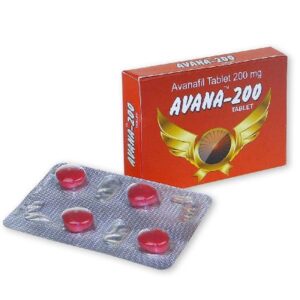 Avana 200 mg tablets – High strength Avanafil ED treatment
